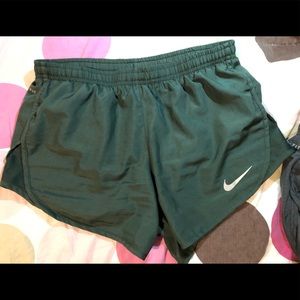 COPY - Green Nike running shorts